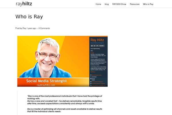 Site using WP Biographia plugin