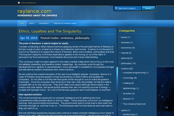 Site using Sociable plugin