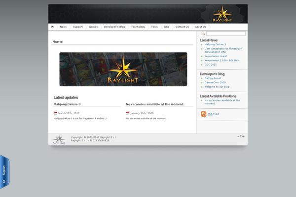 raylightgames.com site used Sanigo