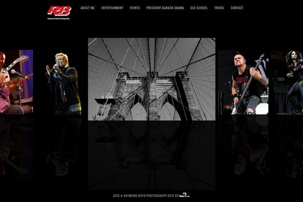 raymondboyd.com site used Core