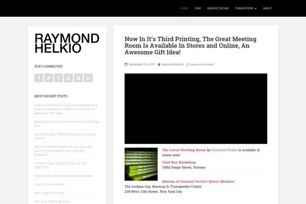 raymondhelkio.com site used Sparkling