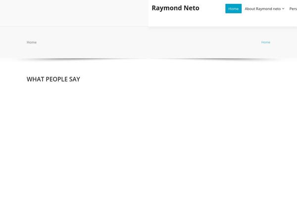 Site using Raratheme-companion plugin