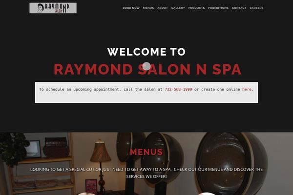 OnePress theme site design template sample