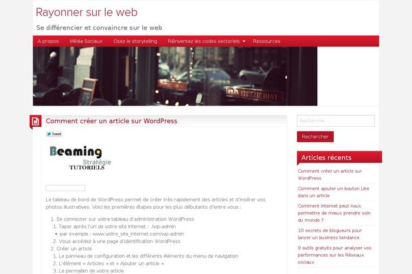 Site using WP Tweet Button plugin