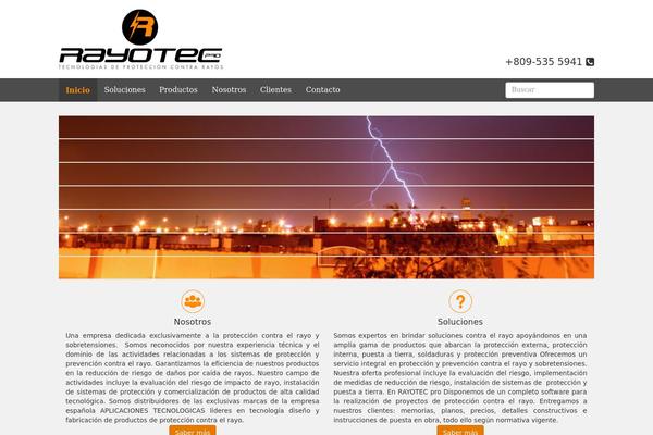rayotecpro.com site used Rayotec_bootstrap