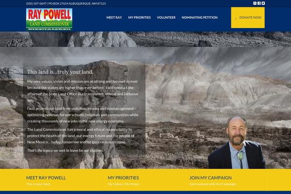 raypowell4land.com site used Raycampaign