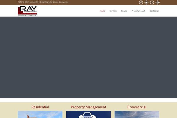 WP Residence theme site design template sample