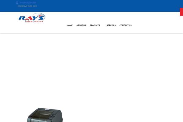 rays-india.com site used Astra Child