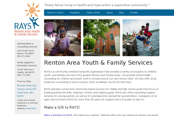 rays.org site used Rays