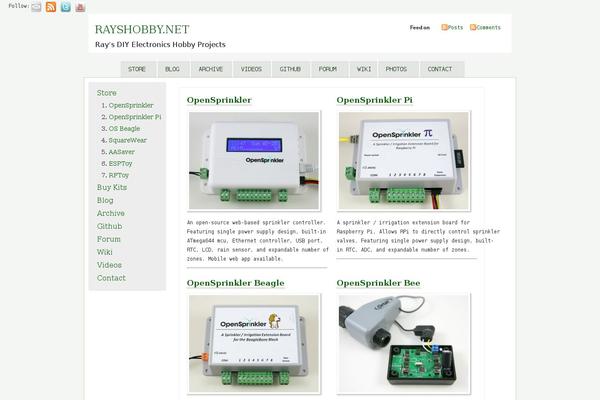 Misty Look theme site design template sample