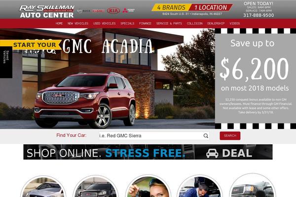 rayskillmanautocenter.com site used Dealer Inspire common