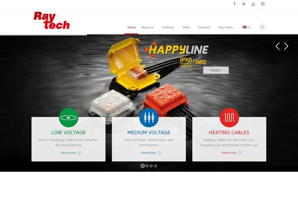 Florida Child theme site design template sample