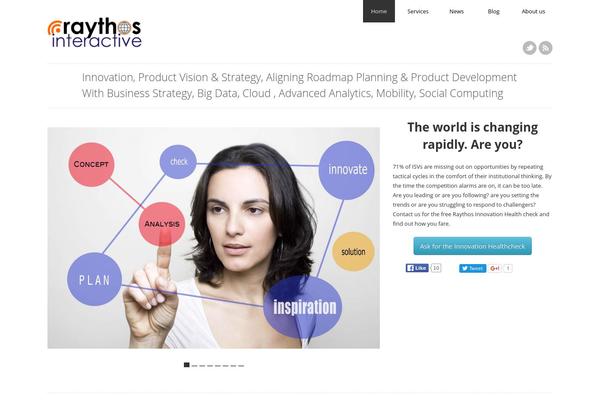 raythos.com site used Responsy