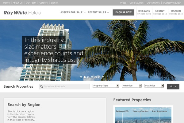 raywhitehotels.com.au site used Rwh