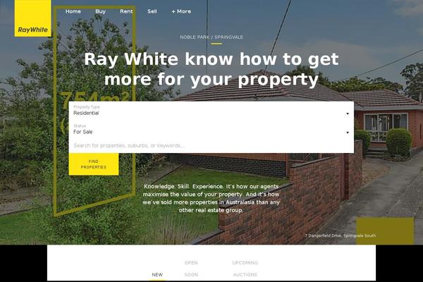 raywhitenoblepark.com.au site used Raywhitedotcom