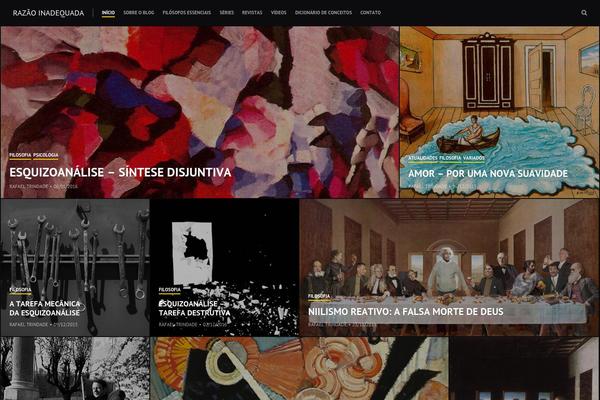 Salient theme site design template sample