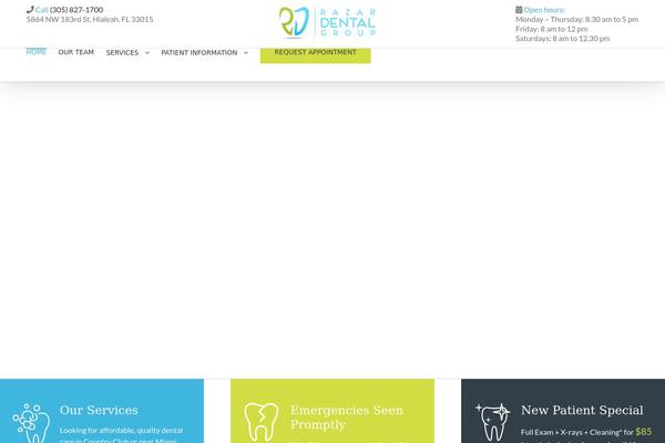 Site using Strong Testimonials plugin