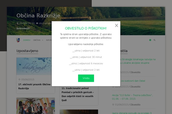 razkrizje.si site used Test1
