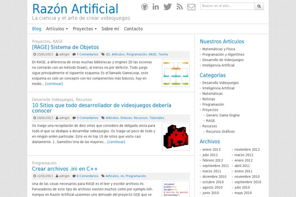 project theme websites examples