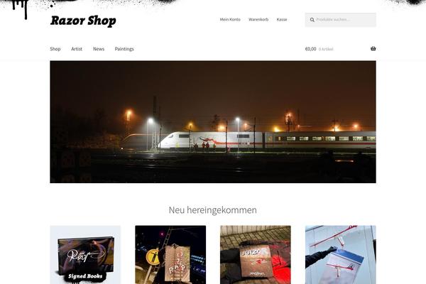 Site using Woo Out Of Stock Products plugin