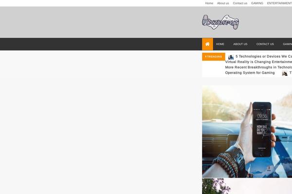 Docile theme site design template sample