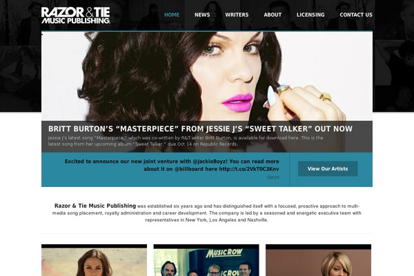 Site using Featured Video Plus plugin
