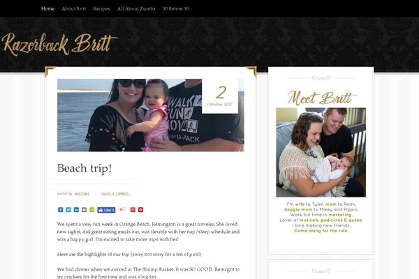 Decor theme site design template sample