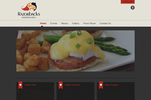 Dine & Drink theme site design template sample