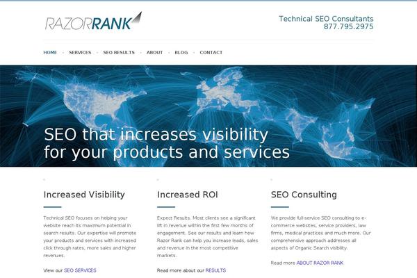 razorrank.com site used Cdrli