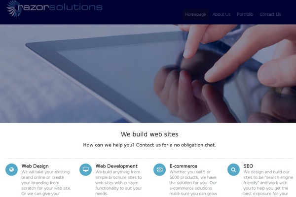 Sublime theme site design template sample