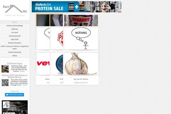 Notebook theme site design template sample