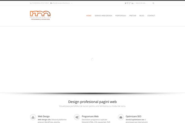Invicta theme site design template sample