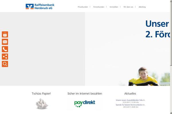 Rb theme site design template sample