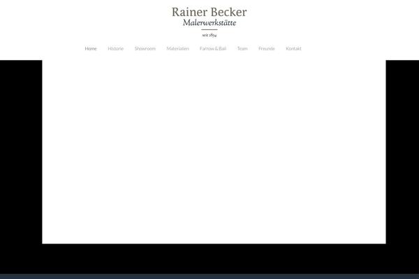 Choco theme site design template sample
