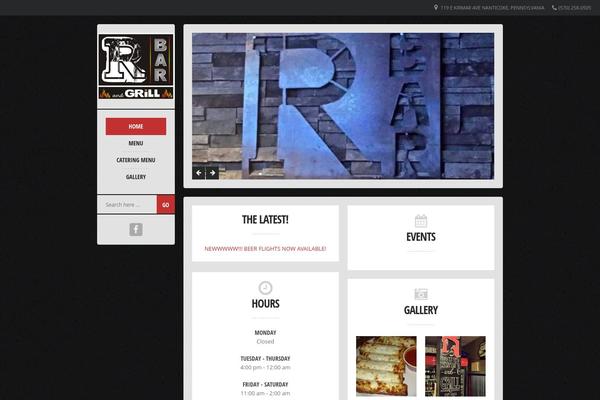 LemonChili theme site design template sample