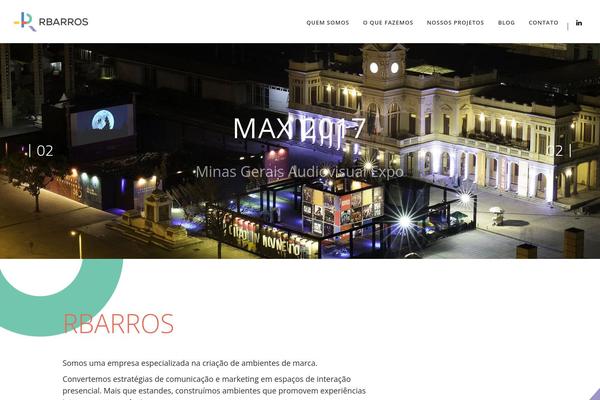 Ambient theme site design template sample