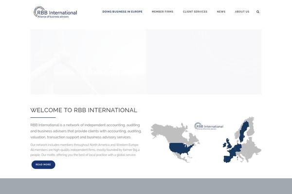 Aperio theme site design template sample