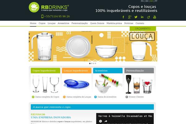 rbdrinks.com.br site used Rbdrinks