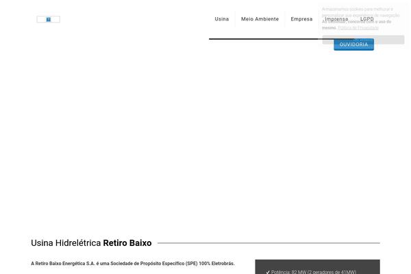 Site using Awesome-cookie-consent plugin