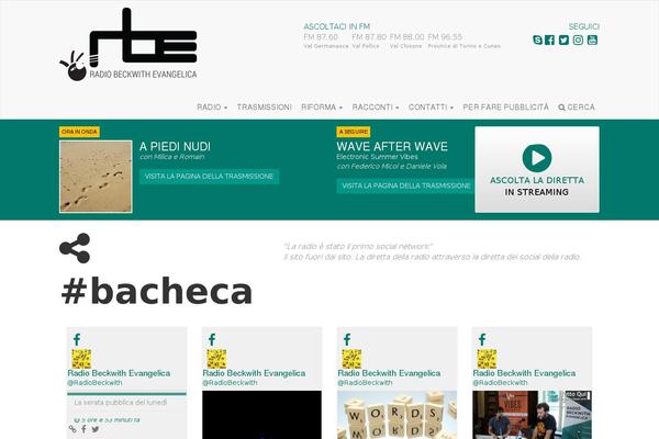 Site using WP Embed Facebook plugin