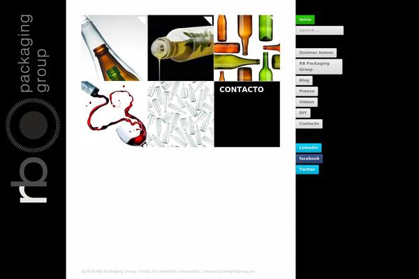 Blocco theme site design template sample
