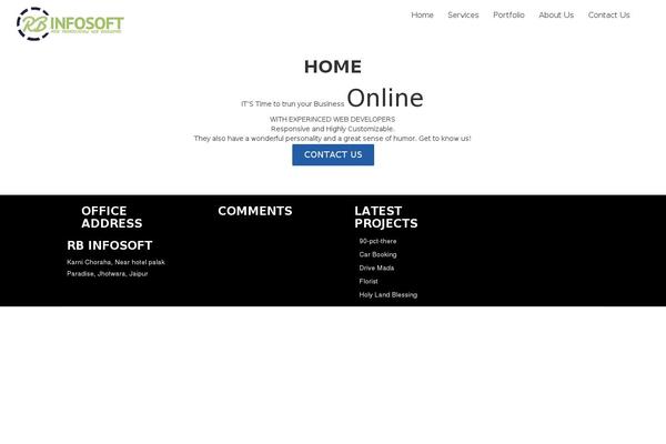Astra Child theme site design template sample