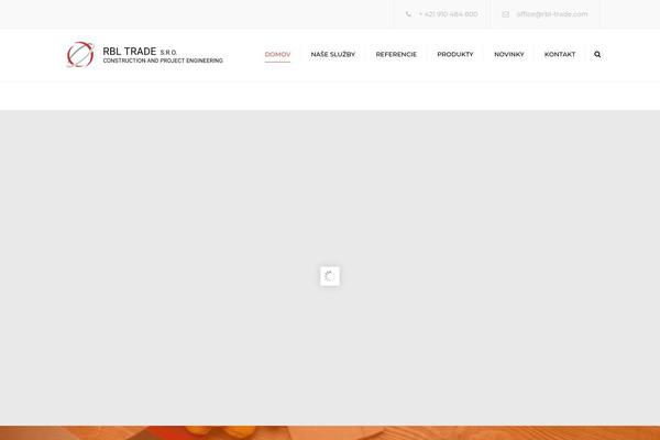 Constructo theme site design template sample