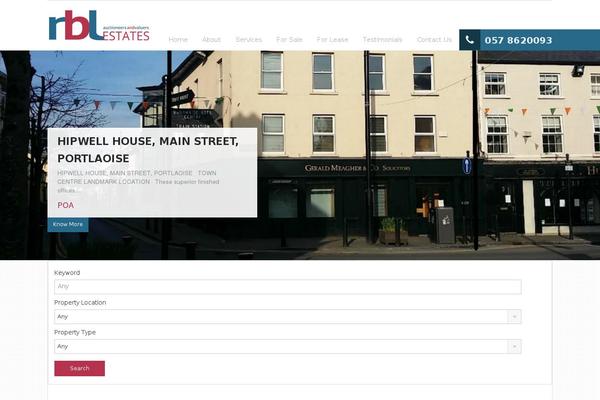 Realhomes Theme theme site design template sample