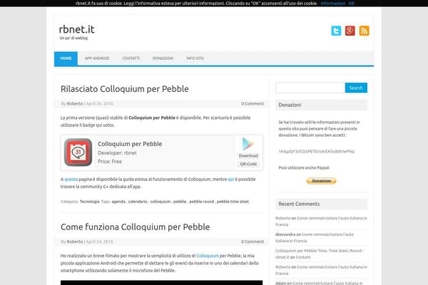 rbnet.it site used Rbnet-theme-v5