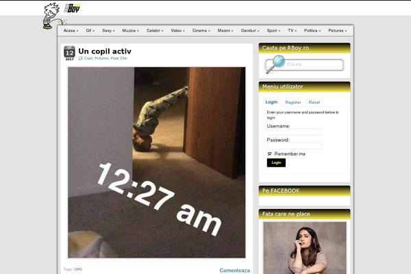 Site using GIF Animation Preview plugin
