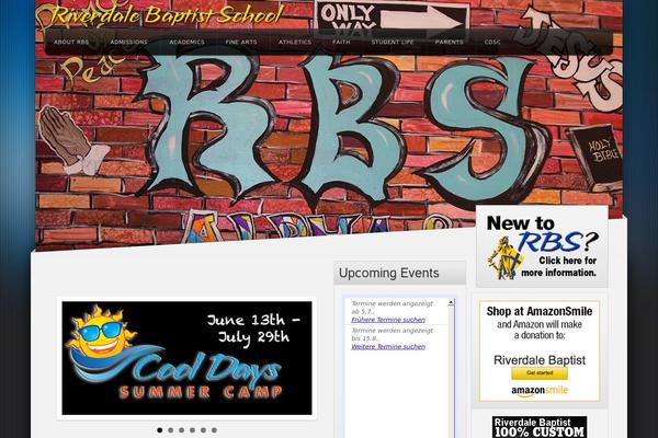 Site using Easy Heads Up Bar plugin