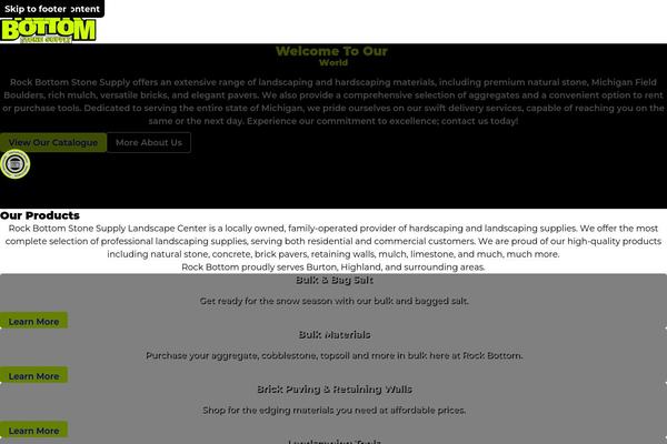 Site using Slick-menu-social-networks plugin