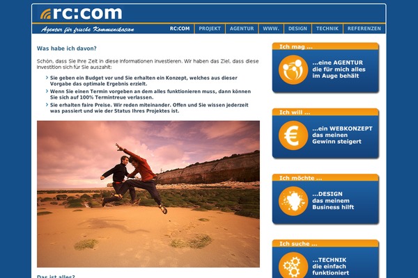 Site using Easyrechtssicher-link plugin