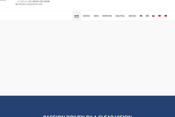 Highend theme site design template sample